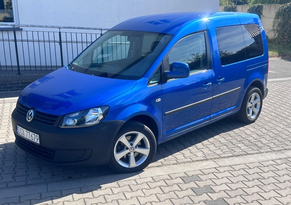 Volkswagen Caddy cena 36900 przebieg: 210000, rok produkcji 2014 z Oława małe 46